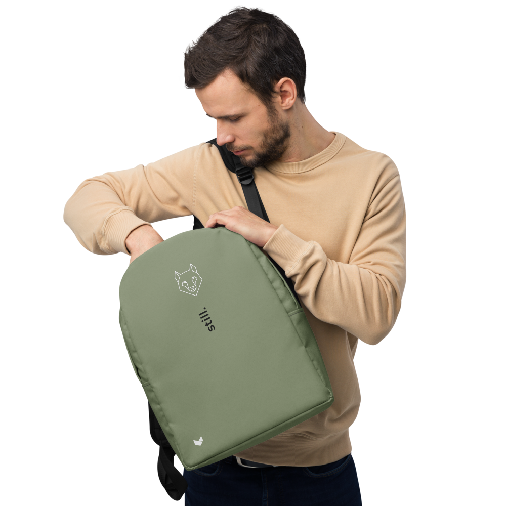Still & Stay Forest Olive Backpack