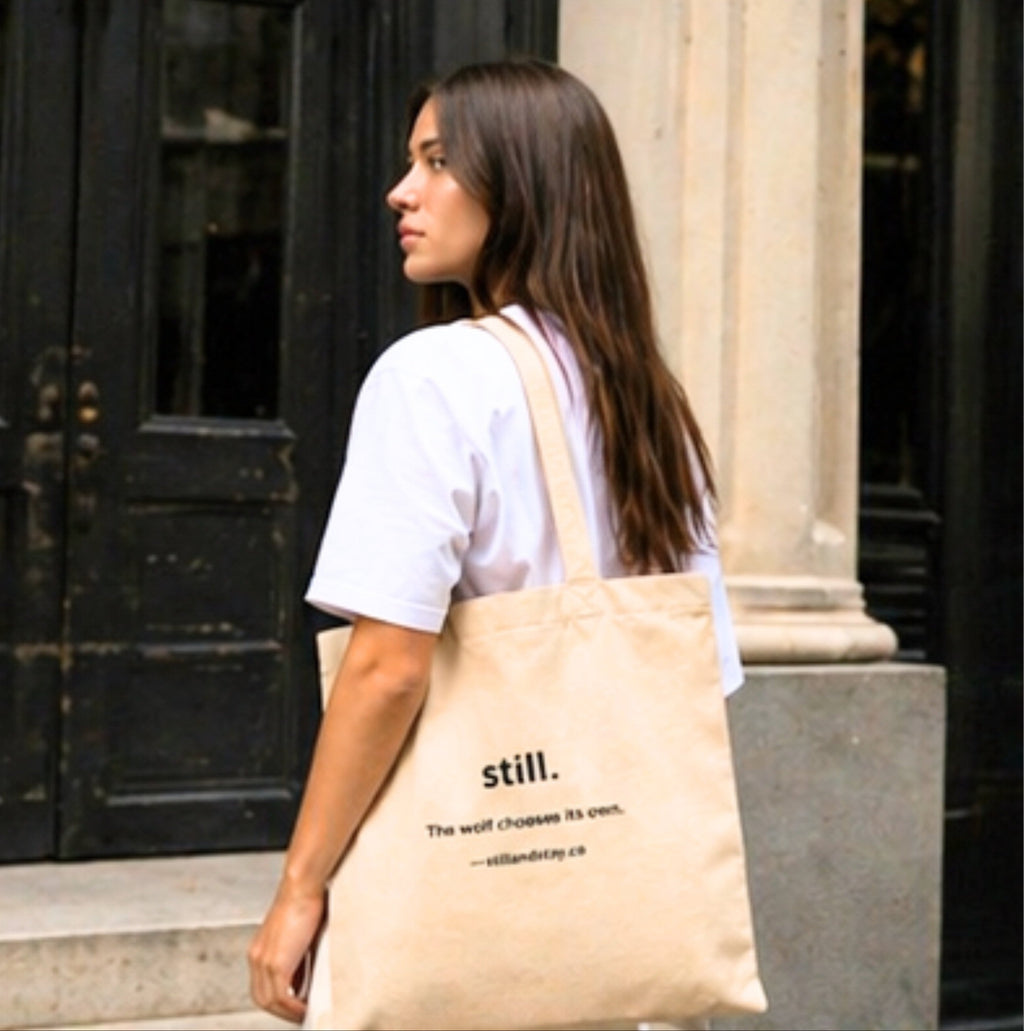 Still Wolf Manifesto Tote