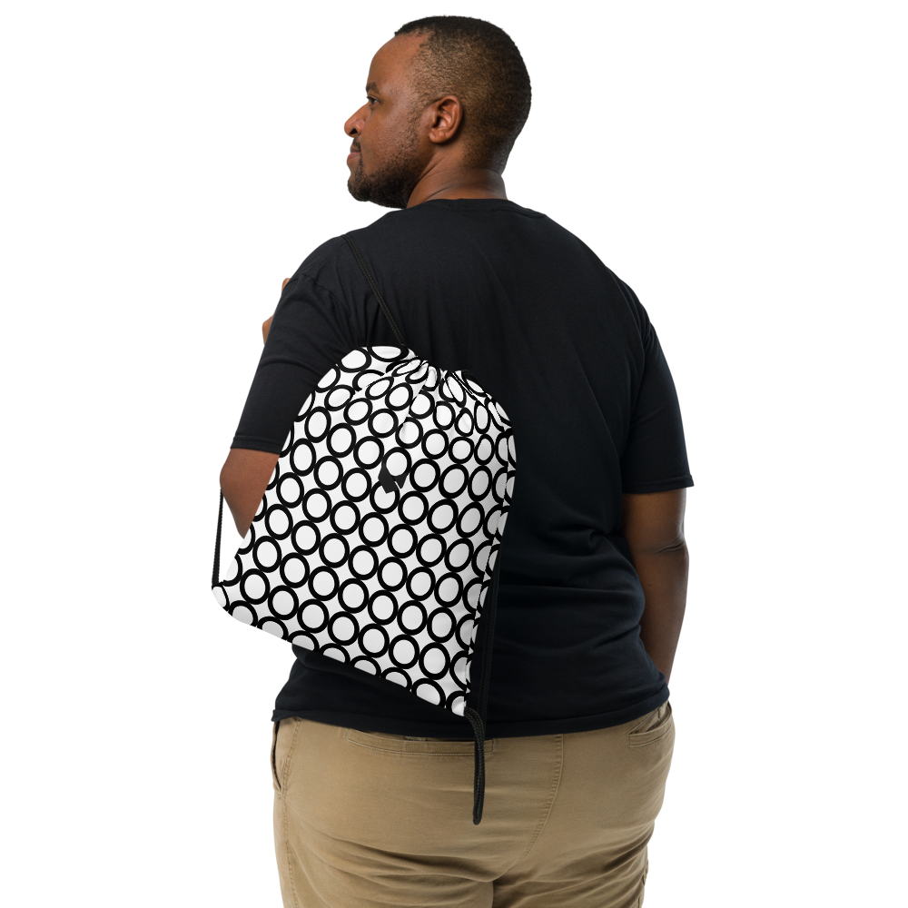 STILL — Monochrome Drawstring Bag