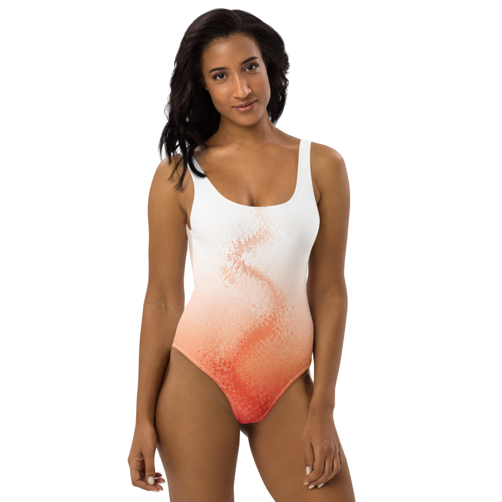 DESERT WIND — Coral Motion Swimsuit