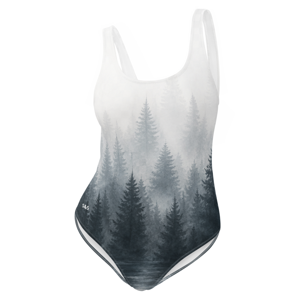 SILENT LAKE — Forest Reflection Swimsuit Bañador / SILENT LAKE — Reflejo del Bosque