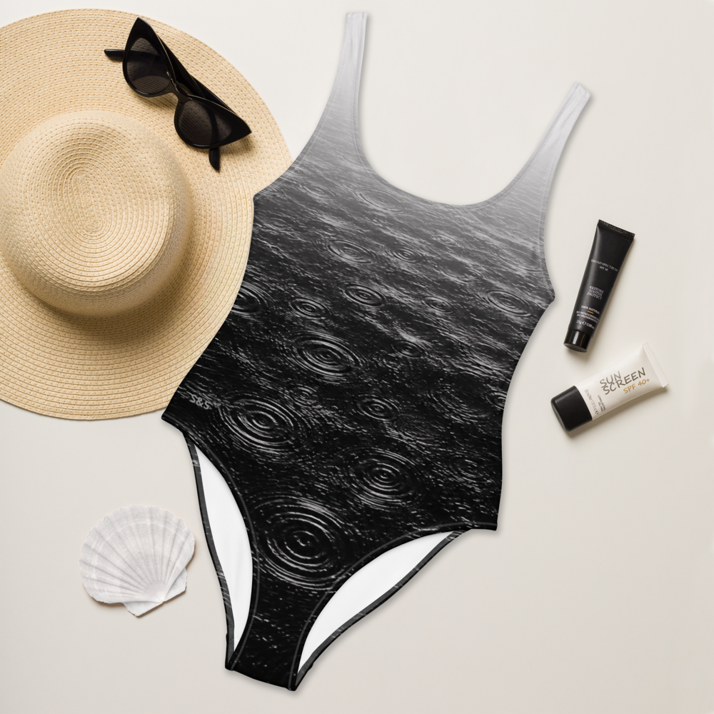 MIDNIGHT LAKE — Shadow Reflection Swimsuit