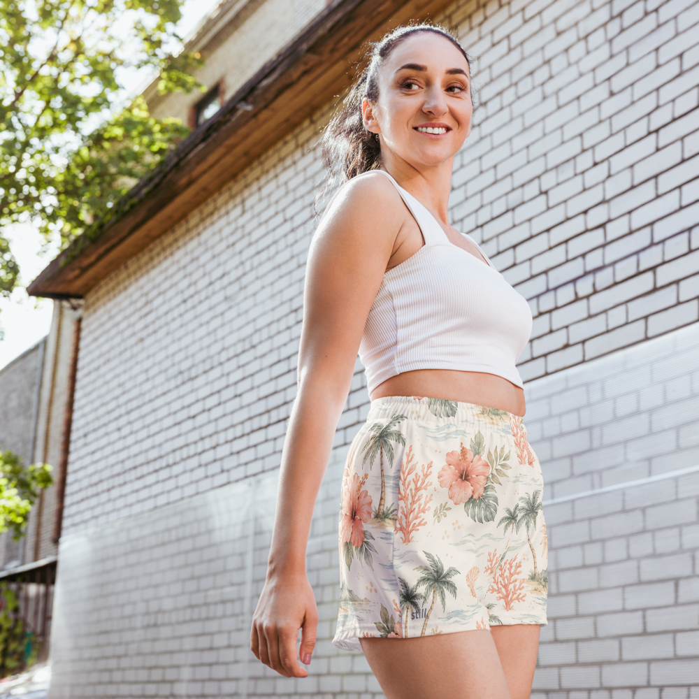 Still & Stay — Coral Breeze Shorts