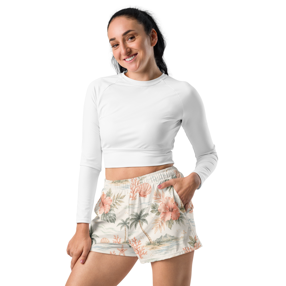 Still & Stay — Coral Breeze Shorts