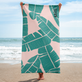 Bananen-Strandtuch — Pink Summer Edition