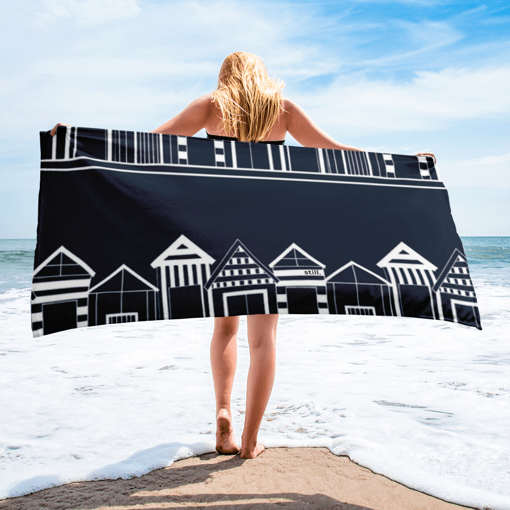 Deep Navy Coastal Towel