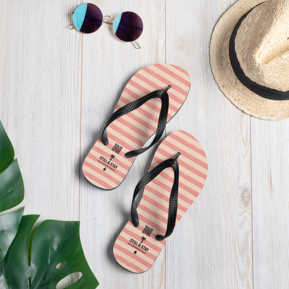STILL & STAY — Riviera Stripe Flip-Flops