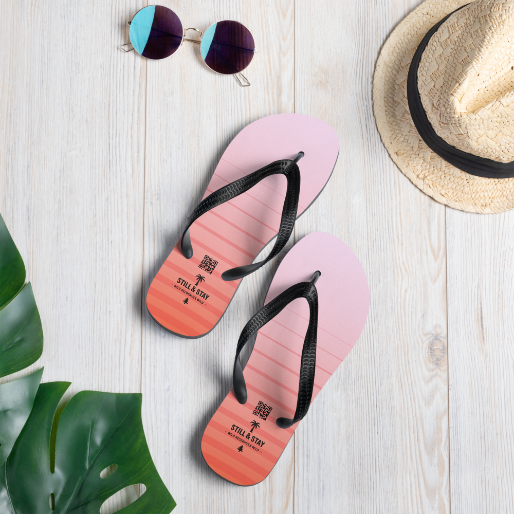 STILL & STAY — Sunset Fade Flip-Flops