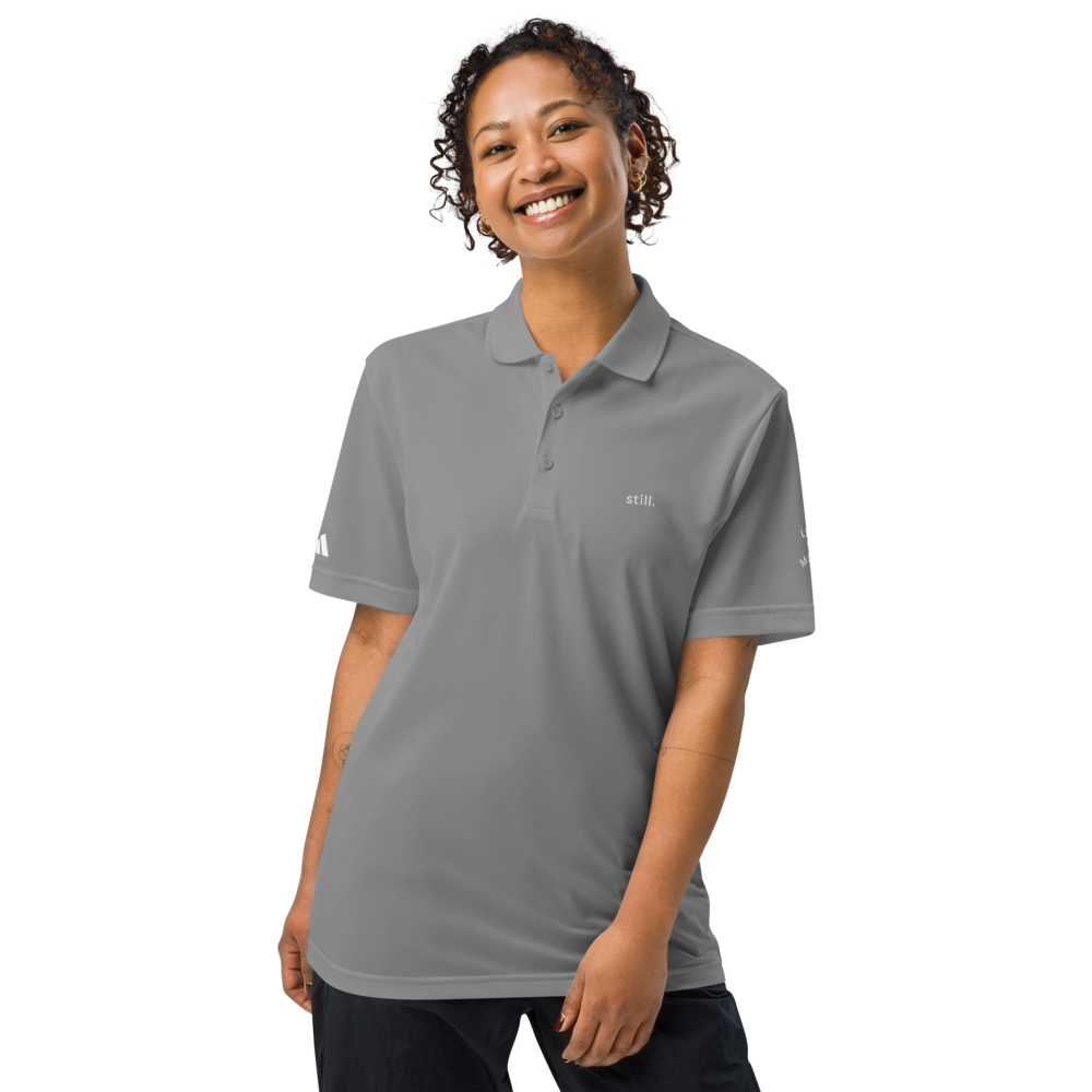 Adidas Sport Polo – Still. Silver Grey Edition