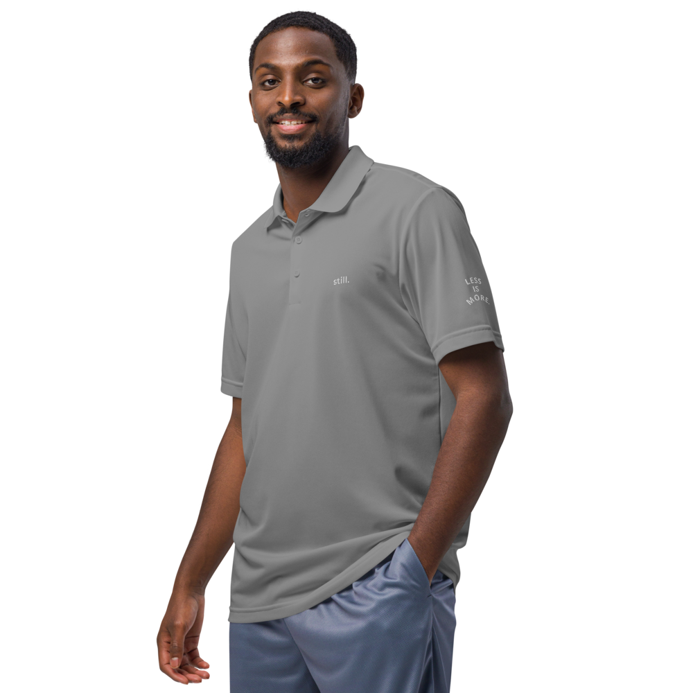 Adidas Sport Polo – Still. Silver Grey Edition