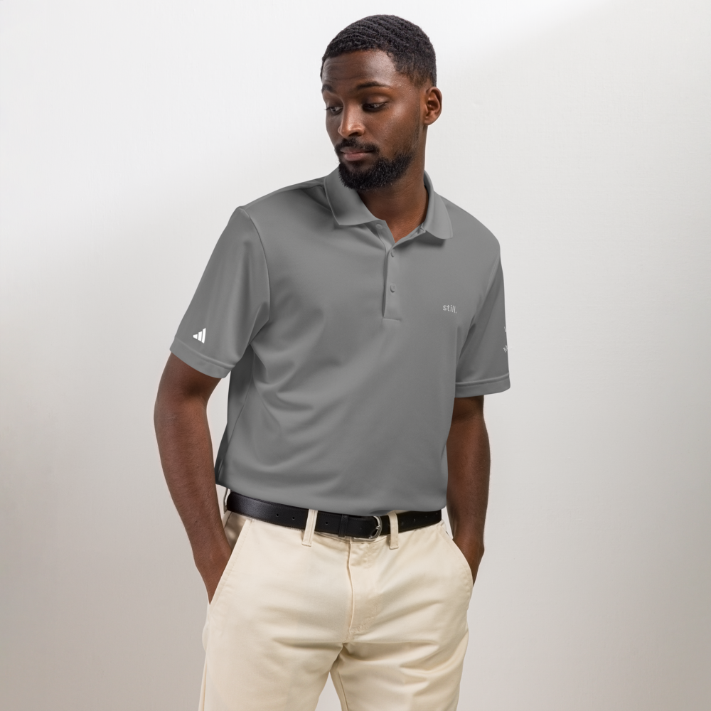 Adidas Sport Polo – Still. Silver Grey Edition