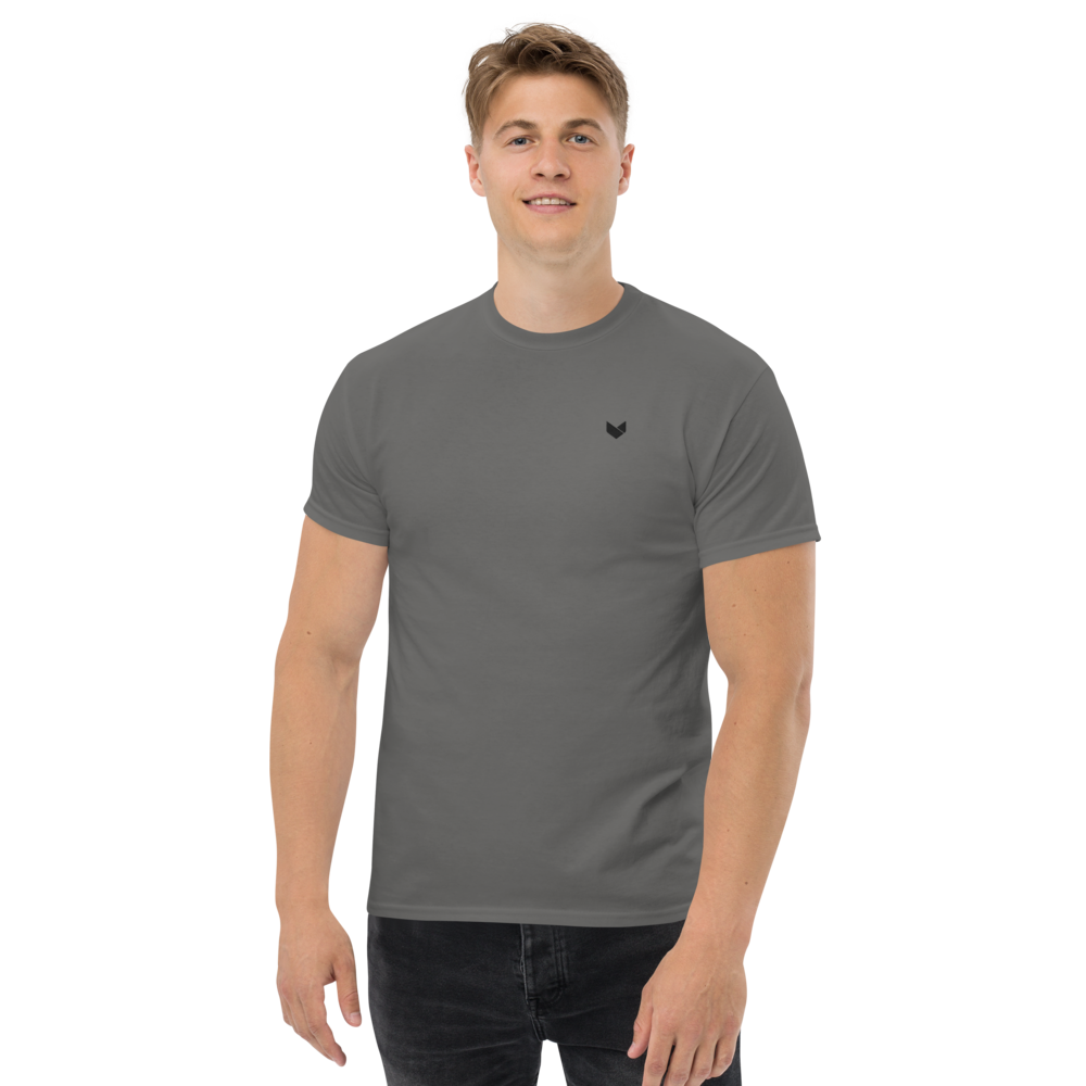 Still Wolf Geometry Tee | Camiseta Bordada & Layered Back Print