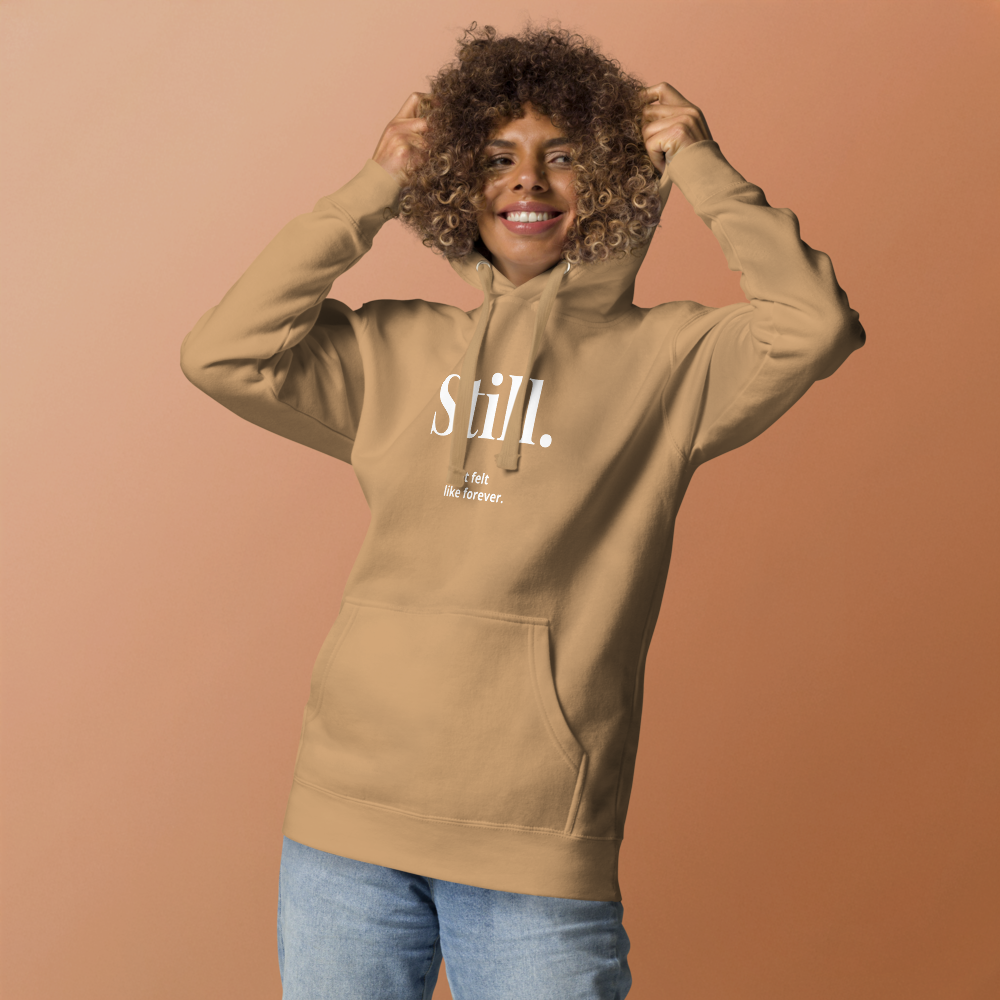 Still. Sand Beige Premium Hoodie