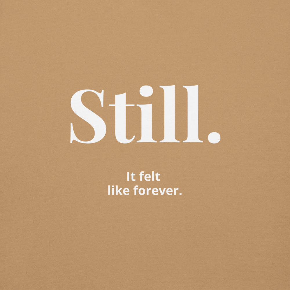 Still. Sand Beige Premium Hoodie