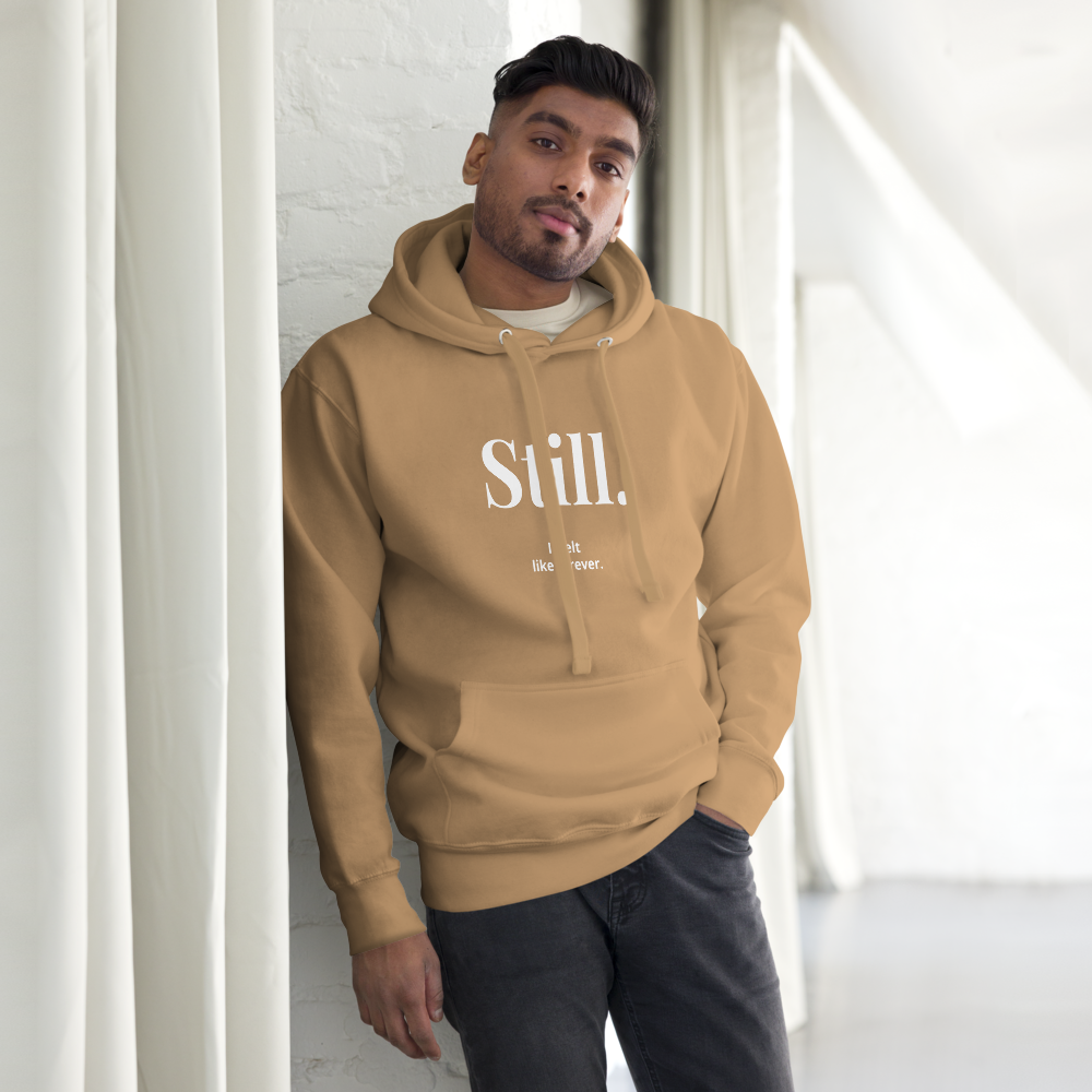 Still. Sand Beige Premium Hoodie