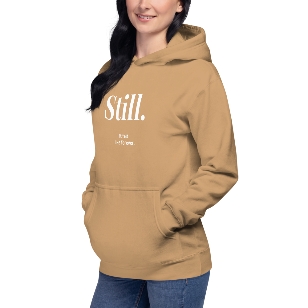 Still. Sand Beige Premium Hoodie