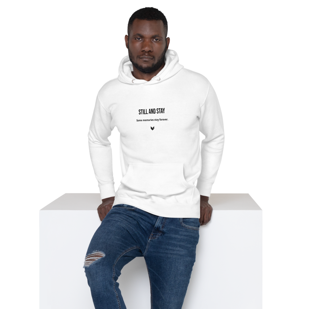 STILL AND STAY — Signature Hoodie White Edition